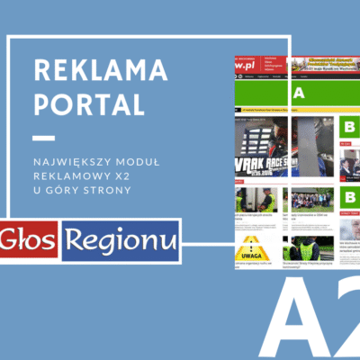 Reklama A2 na portalu GłosRegionu.pl